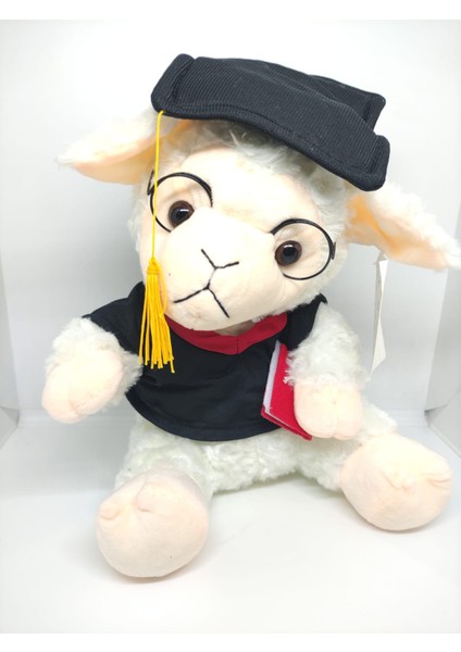 Sesli Kuzu Peluş Oyuncak 30 cm