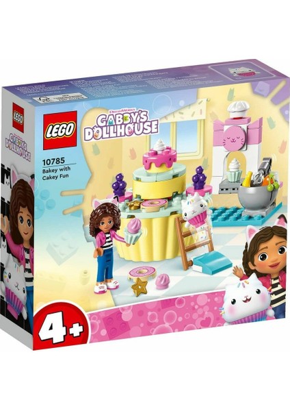 10785 Lego® Gabby'nin Hayal Evi Cakey ile Pasta Eğlencesi 58 Parça +4 Yaş