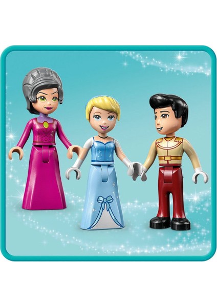 43206 LEGO Disney Sindirella ve Yakışıklı Prensin Şatosu 365 Parça +5 Yaş modelleri