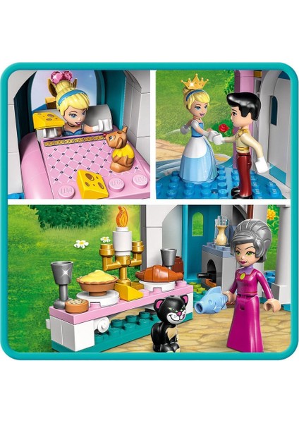 43206 LEGO Disney Sindirella ve Yakışıklı Prensin Şatosu 365 Parça +5 Yaş fırsatları