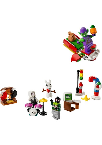 76293 LEGO Marvel Spider-Man 2024 Yılbaşı Takvimi 246 Parça +7 Yaş fiyatları