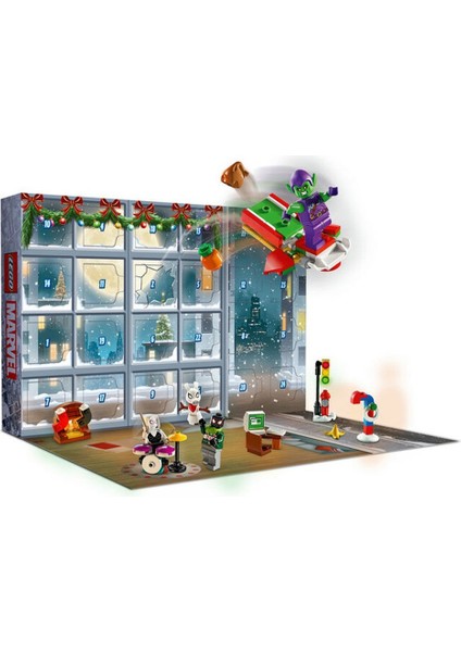 76293 LEGO Marvel Spider-Man 2024 Yılbaşı Takvimi 246 Parça +7 Yaş modelleri