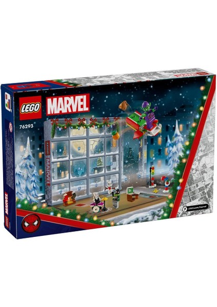 76293 LEGO Marvel Spider-Man 2024 Yılbaşı Takvimi 246 Parça +7 Yaş fırsatları