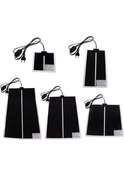 28X28CM Tarzı Ab Fişi Ayarlanabilir Sıcaklık Pet Isıtıcı Isıtıcı Amfibi Yatak Mat JUN13 (Yurt Dışından)