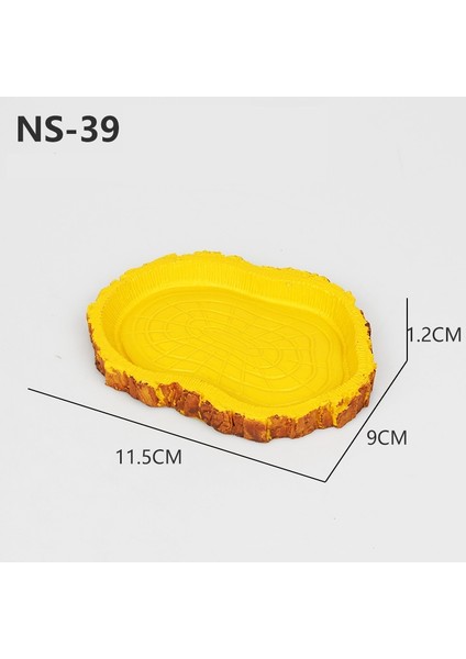 No.9 Tarzı Sürüngen Kayalık Yiyecek Kabı Kertenkele Sakallı Ejderha Su Dağıtıcısı Evcil Hayvan Kapları Kaçış Engelleme Minik Süperböcek Der Terrarium Peyzajlama (Yurt Dışından)