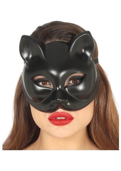 Siyah Renk Lüks Kedi Maskesi fiyatları
