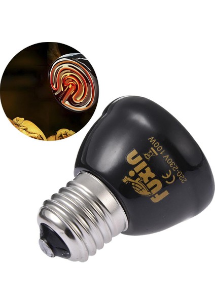 75W Tarzı Kertenkele Isıtma Lambası Infrared Seramik Isıtma Lambası Evcil Hayvan Isıtma Lambası - Ürün Açıklaması: Yavru Kertenkele Isıtma Lambası (Yurt Dışından) fiyatları