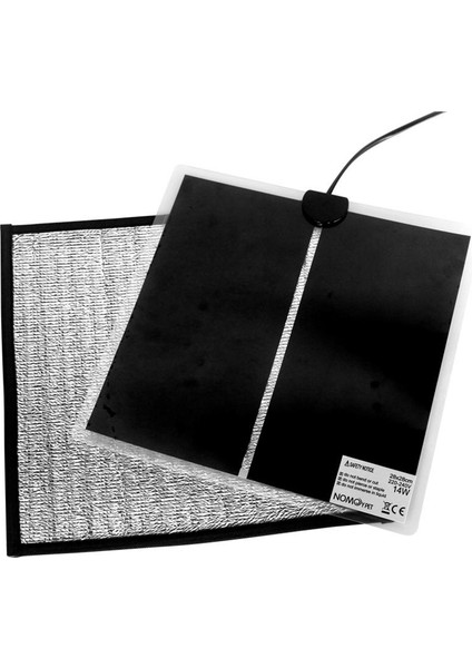 45X30CM Tarzı Terraryum Sürüngen Isı Pedleri Tırmanma Evcil Isıtma Sıcak Pedler Yansıtıcı Film Sıcaklık Kontrol Cihazı Pedleri Sürüngen Malzemeleri (Yurt Dışından) modelleri