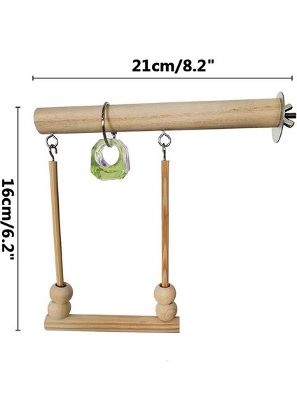 Stil 6 Stili Kuş Salıncağı Oyuncak Ahşap Papağan Oturak Oyun Standı Oyuncaklar Için Çiğneme Boncuklu Kafes Dinlenme Standı Oyuncağı Budgie Kuşlar Çiğneme Oyuncakları (Yurt Dışından) fırsatları