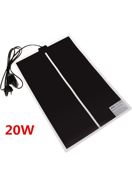 20W Tarzı Ab Fişi Ayarlanabilir Sıcaklık Pet Isıtma Matı Kaplumbağa Amfibiler Isıtıcı Yatak Matı Sürüngen Malzemeleri C42 (Yurt Dışından)