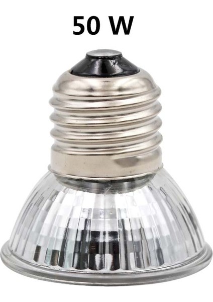 50W Tarzı Sürüngen Lambası Uva + Uvb 3.0 Kertenkele Isı Lambası Ampiyonlar Sürüngenler Sıcaklık Kontrol Cihazı (Yurt Dışından)