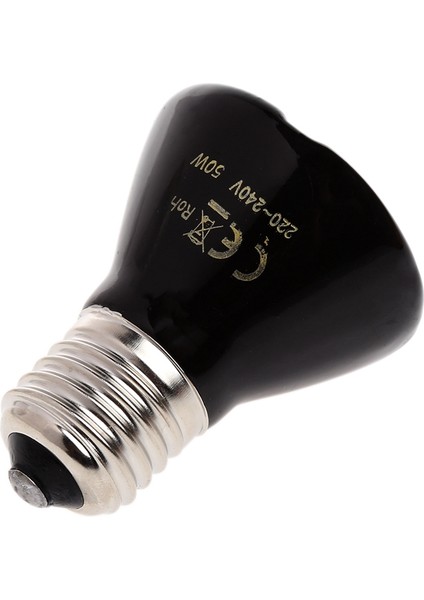 50W Tarzı 220V Küçük Mini Seramik Yayıcı Isıtıcı Lamba Işık Ampulleri Uzak Kızılötesi Isıtma Yavru Yatağı (Yurt Dışından)