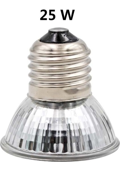 25W Tarzı Sürüngen Lambası Uva + Uvb 3.0 Kertenkele Isı Lambası Ampiyonlar Sürüngenler Sıcaklık Kontrol Cihazı (Yurt Dışından)