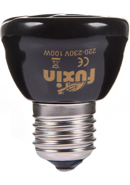 Siyah 25W Tarzı Seramik Pet Isıtma Lambası Işınlı Lamba Işın Lambası 25W 50W 75W 100W Güzel Iyi (Yurt Dışından) fiyatları