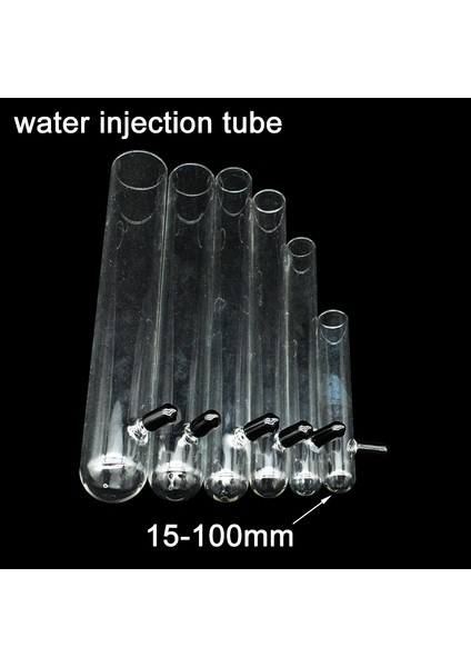 Su 15-100 Tarzı Kendi Yapımı Karınca Çiftliği Çeşitli Boyut Cam Deneme Tüpü Su Enjeksiyon Nemlendirme Tüpü Karınca Yuvası Tüpü Karınca Evi Atölye Evcil Karıncahill (Yurt Dışından)