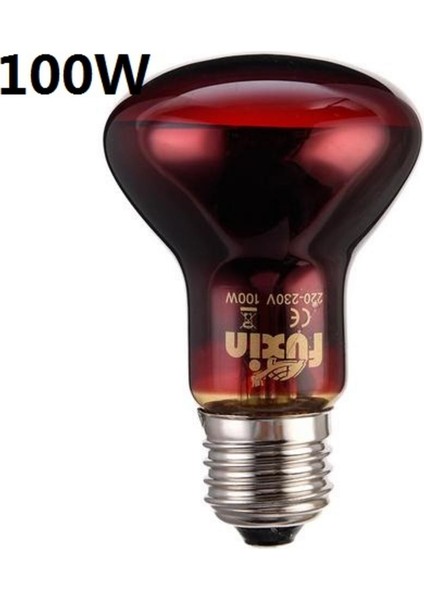 100W Tarzı Kaplumbağa Lambası Isıtma Kırmızı E27 Gündüz Gece Amfibi Yılan Lambası Sıcaklık Sürüngen Ampul Uv Işık 25W 50W 100W Ac (Yurt Dışından)