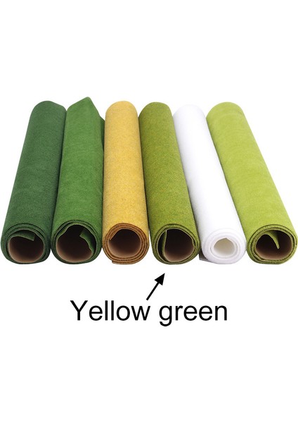 Sarı Yeşil Stil 30CM x 30CM Karınca Çiftliği Dekor Çok Renkli Yapay Sahte Çim Dekorasyon Bahçe Mikro Peyzaj Karınca Evi Atölyesi Karınca Yuvası Aksesuarları (Yurt Dışından)