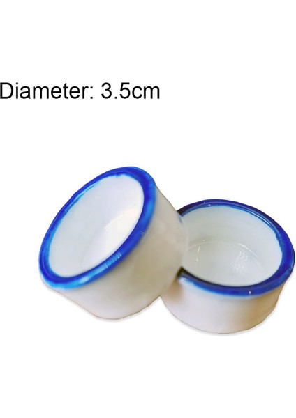 2 Adet Çap 3.5cm Tarzı Karınca Çiftliği Yemlik Tabak Böcek Yiyeceği Su Kasesi Karınca Yuvası Yem Kabı Aracı Karınca Evi Yiyecek Kapları Karınca Yuvası Aksesuarları (Yurt Dışından)