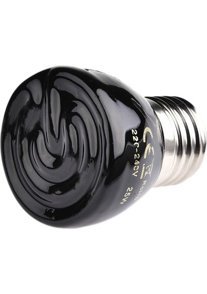 100W Tarzı 220V E27 25W 50W 75W 100W Mini Kızılötesi Seramik Isıtıcı Ampul Siyah Kürk Kertenkele Isıtma Lambaları Için Pet Isıtma Işığı (Yurt Dışından) modelleri