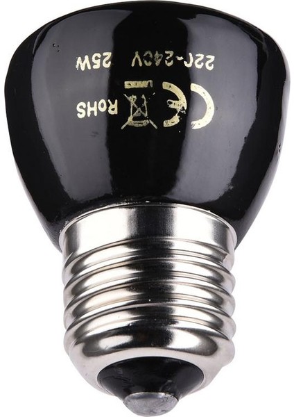 100W Tarzı 220V E27 25W 50W 75W 100W Mini Kızılötesi Seramik Isıtıcı Ampul Siyah Kürk Kertenkele Isıtma Lambaları Için Pet Isıtma Işığı (Yurt Dışından) indirimleri