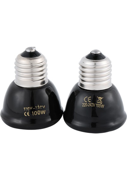 110V 50W Tarzı 1 Adet Pratik 110V 220V E27 Seramik Isı Ampulü Kızılötesi Isıtıcı Brooder Lambası Sürüngen Evcil Hayvan Yetiştirme Dış Aydınlatma (Yurt Dışından) indirimleri