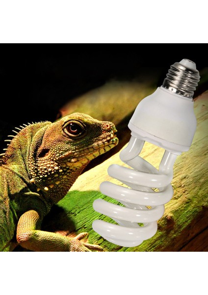 UVB10.0 Stili Sürüngen Lambası Ampul Kaplumbağa Isıtma Uv Işık Ampulleri Isı Lambası Aracı Amfibiyanlar Kertenkeleler Sıcaklık Kontrol Cihazı E Uvb 13W (Yurt Dışından) fırsatları
