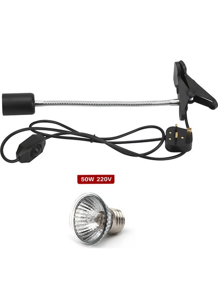 50W ve Ingiltere Tutucu Stili Kaplumbağa Isı Lambası Tutucu Termometre Higrometre Kaplumbağa Isıtma 220V Kertenkele Isı Lambası Ampulü - Ürün Açıklaması (Yurt Dışından)
