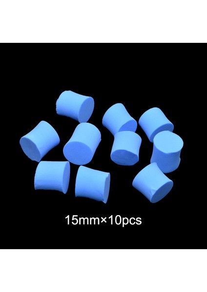 15 mm Tarzı 10 Parça Karınca Yuvası Için Deneme Tüpü Sünger Takma Tıkaç Antreman Evi Karınca Tepesi Su Blokajı Aracı Aksesuarı (Yurt Dışından)