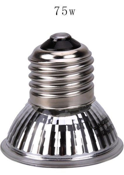 75W Tarzı Sürüngen Lambası Uva+Uvb 3.0 Evcil Isı Lambası Kaplumbağa Güneş Lambası Basking Evcil Hayvan Düşük Yoğunluklu Tam Spektrum Sunlambaşı (Yurt Dışından)