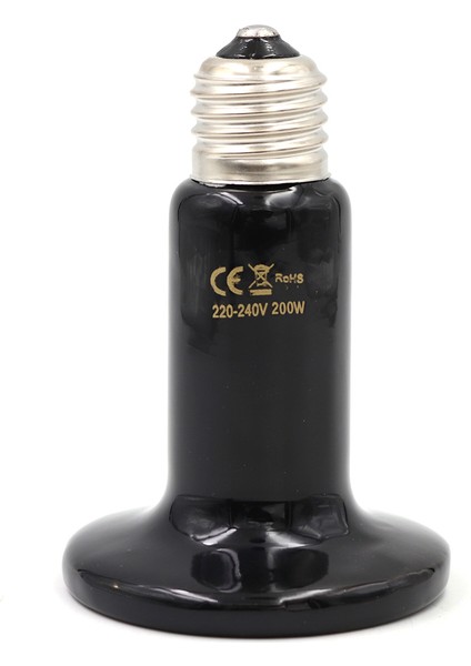 150W Tarzı E27 Uzak Kızılötesi Evcil Hayvan Isıtma Lambası Seramik Kaplumbağa Yavru Ampul Isı Emici Işık Ampulü 25W 50W 75W 100W 150W 200W (Yurt Dışından)