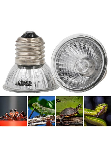 50W Tarzı Sürüngen Isı Lambası Ampul Kaplumbağa Güneşlenme Uva+Uvb Işık Ampulleri Isıtma Lambası Kertenkeleler Sıcaklık Kontrol Cihazı (Yurt Dışından) fiyatları