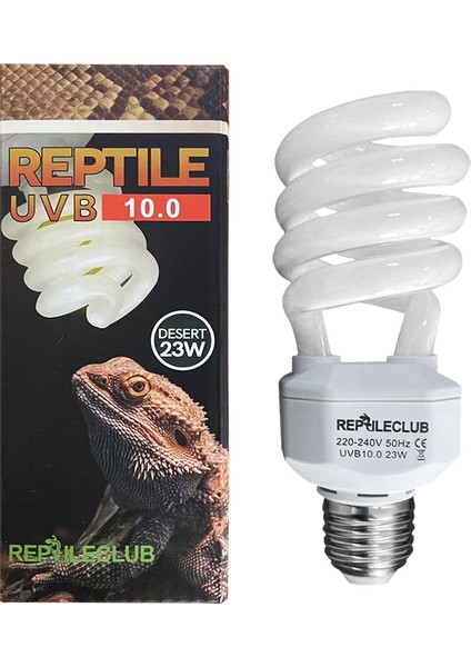 220V E27 23W 10.0 Stili Bene 2 Paket Enerji Tasarruf Lambası Uvb Işık Ampfibiler Sürüngenler Için Çöl Kaplumbağa Yılan Kertenkele Terraryumu (Yurt Dışından) modelleri