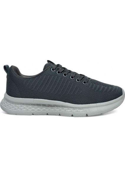 Füme Fileli Günlük Bağcıklı Sneaker Ayakkabı (36-45)