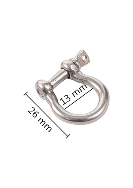 M4 O Tipi Stili Metal Ayırılabilir Kuşlar Uçan Halat Toka Ikili Şekilli Yüzükler Köpek Tasması Papağan Tasma Halatı Paslanmaz Çelik Çıkarılabilir Kilit Toka (Yurt Dışından)