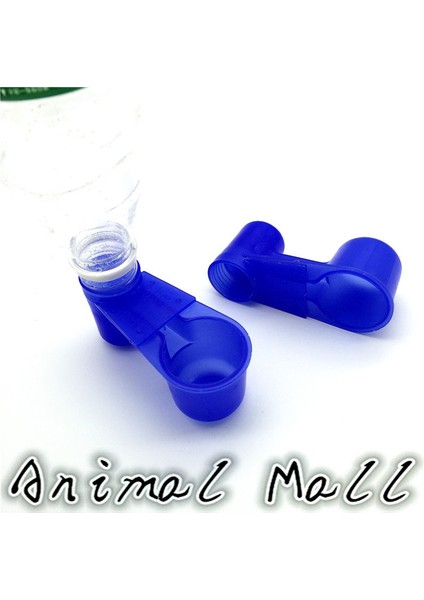 Mavi Stil M Beden Kuşlar Içme Kabı 2.8 cm Bıldırcın Suluğu Mavi Su Içme Kuş Ekipmanları (Yurt Dışından)