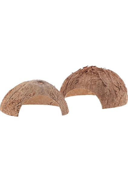 Bir Stil Sürüngen Gizlenme Alanı Doğal Hindistan Cevizi Kabuğu Kertenkele Örümcek Küçük Hayvan Mağara Evi (Yurt Dışından) fırsatları