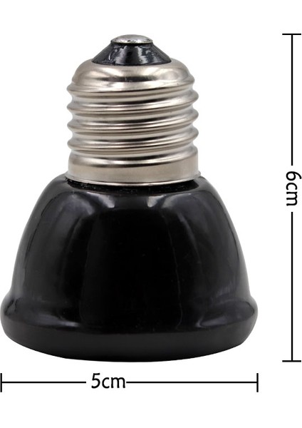 B 220V 50W Tarzı E27 Pet Isıtma Lambası Mini Kızılötesi Seramik Isıtıcı Ampul Evcil Hayvanlar Kaplumbağa Isıtma Işık Kutusu Isıtıcı Işık Ampuller (Yurt Dışından)