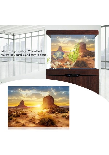 Pic Gösterilen Stil Olarak 76X30CM Akvaryum Peyzaj Sticker Poster Balık Tankı Arka Plan Dekoratif Boyama Pvc Yapışkan Kağıt Poster Arka Plan Akvaryum Dekorasyon (Yurt Dışından) modelleri
