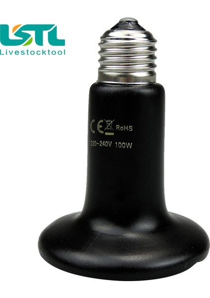 25W Lamba 75MM Stili E27 Isı Lambası Evcil Hayvan Sürüngen Uzaktan Kızılötesi Seramik Isıtma Lambası 220V Mini Isı Verici Işık Ampulü 25W 50W 75W 100W 150W 200W (Yurt Dışından) fırsatları