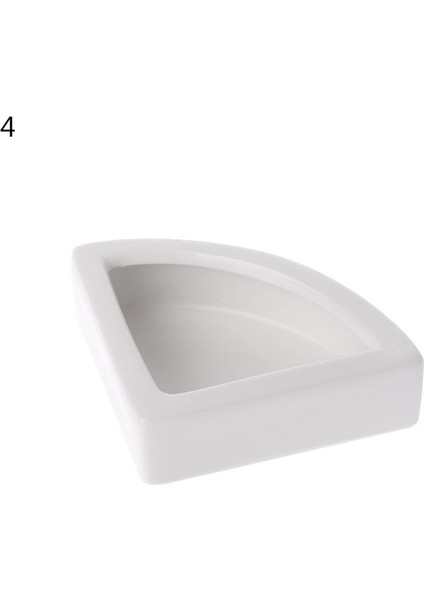 No.4 Tarzı Çok Fonksiyonlu Seramik Sürüngen Su ve Yiyecek Kabı Kaplumbağa Kertenkele Yılan Leğeni (Yurt Dışından)