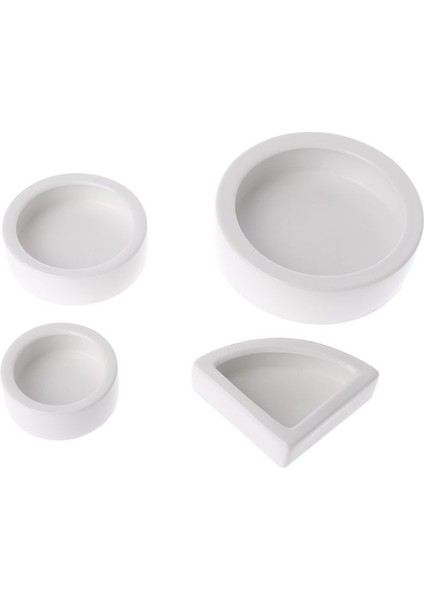 No.4 Tarzı Çok Fonksiyonlu Seramik Sürüngen Su ve Yiyecek Kabı Kaplumbağa Kertenkele Yılan Leğeni (Yurt Dışından) modelleri