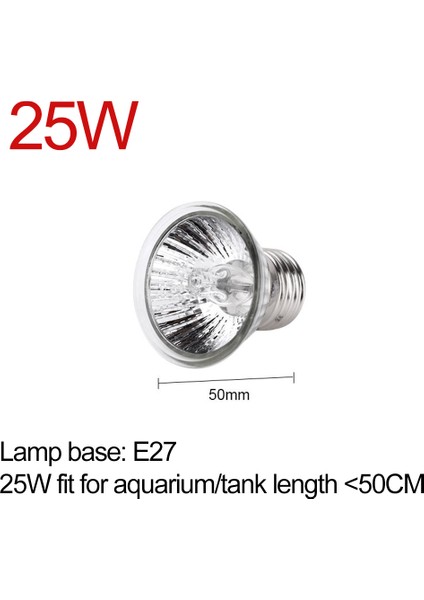 110V-25W Tarzı Sürüngen Lambası Klipli Ampul Uvb Lamba Tutucu Kaplumbağa Terraryumu Kaplumbağalar Isıtma Lambası Kiti (Yurt Dışından)