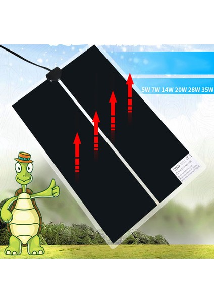 35W Tarzı 5W~35W 220V Isı Matı Isıtıcı Yatak Matı Ped Kertenkeleler Ayarlanabilir Sıcaklık Kedi Sürüngen Isıtıcı Su Geçirmez (Yurt Dışından) modelleri