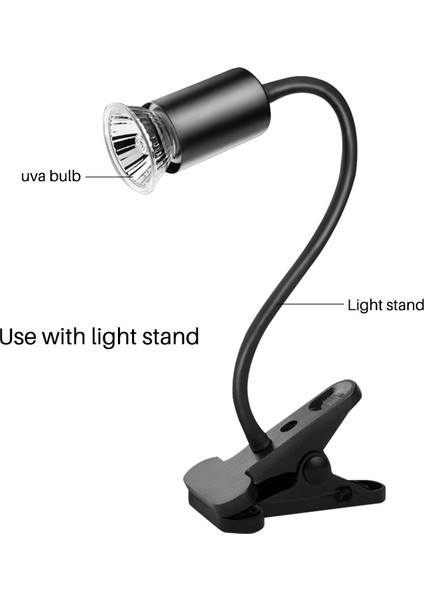 50W 220-240V Tarzı Kaplumbağa ve Sürüngen Isıtma Lambası Uv Lambası Türkiye Uva+Uvb 3.0 Ampuller Isı Kontrollü (Yurt Dışından) indirimleri