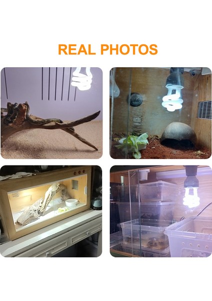 220V 13W 5.0 Tarzı Kaplumbağa Kertenkele Yılan Iguanalar Için Sürüngen Uvb Lamba Ampulü Isı Kalsiyum Lamba Ampulü Enerji Tasarrufu Işık Sürüngen Succulent E27 (Yurt Dışından) indirimleri