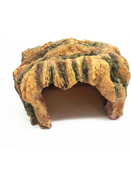 No.1 Tarzı Balık Saklanma Mağarası Reçine Akvaryum Balık Tankı Peyzaj Kaplumbağa Sürüngen Güneşlenme Gizleme Habitat Dekorasyon Süs - (Yurt Dışından) fiyatları