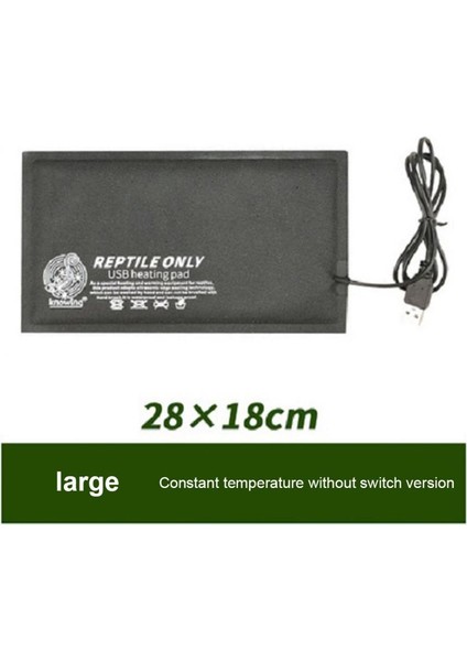 Type3 Stili Sürüngen Isı Matı Terraryum Isıtıcı Evcil Hayvan Isıtma Pedleri Ayarlanabilir Sıcaklık Su Geçirmez Tohum Isı Matı Sürüngen Malzemeleri (Yurt Dışından)