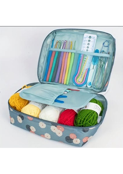 Yeni Başlayanlar Için Tığ Başlangıç Seti, Iplik, Iğne ve Çanta ile Komple, Kendin Yap Örgü Kiti fiyatları