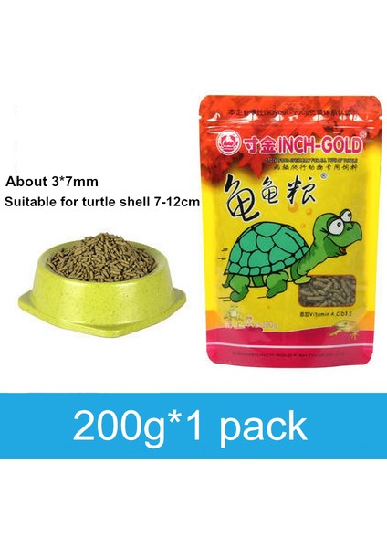 200G Tarzı 1 Paket Kaplumbağa ve Kaplumbağa Sağlığı ve Büyümesi Için Kalsiyum Takviyeli Besleyici Akvaryum Sürüngen Kaplumbağa Yemi Stick - Türkiye'nin Sırtı Besinleri (Yurt Dışından)