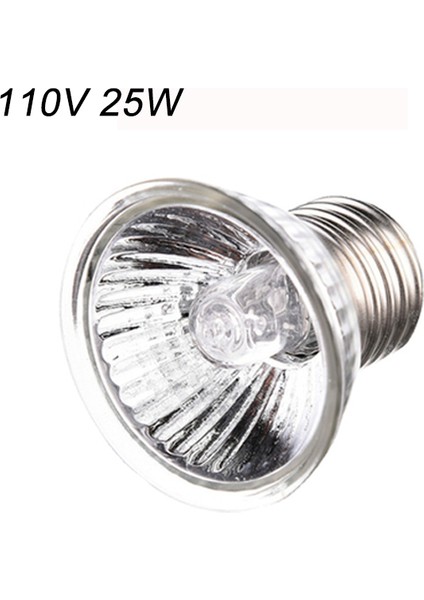 110V E27 25W Stili Tortoise Lizard Basking Lambası 25W 50W 75W 100W Evcil Isıtma Ampulü Kertenkele Yılan Kaplumbağa Sürüngen Isıtma Lambası Uva + Uvb Güneş Işığı (Yurt Dışından)